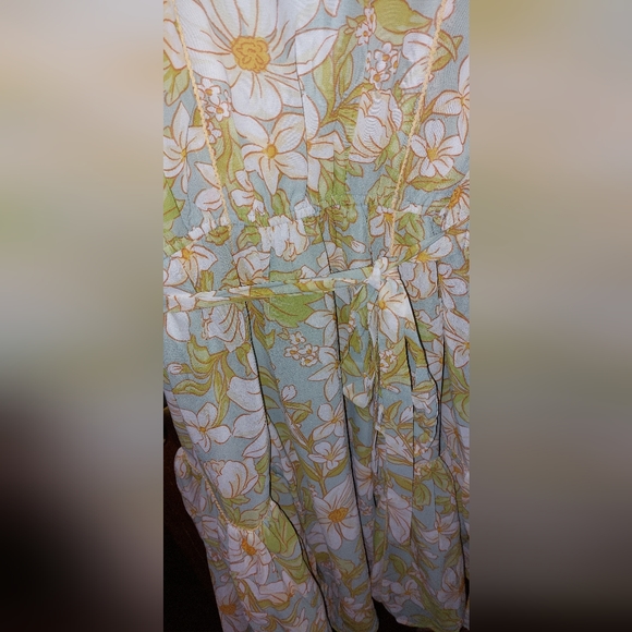 Free People x Rachel Parcell Chiffon Floral Dress - Picture 10 of 12